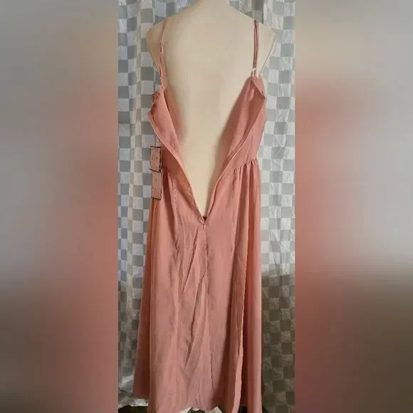 Blush Dress 16 Womens W/Pockets NWT - Picture 8 of 12